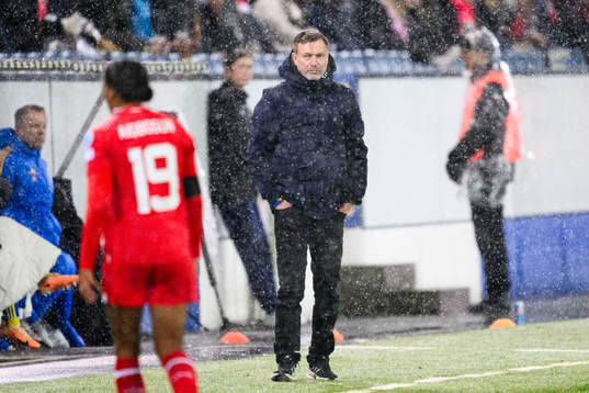 Head coach Peter Gerhardsson of Sweden