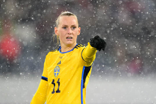 Stina Blackstenius of Sweden