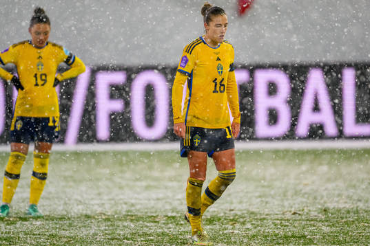 Johanna Rytting Kaneryd and Filippa Angeldahl of Sweden