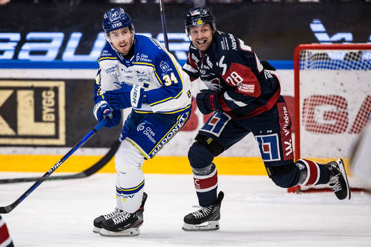 Leksands Peter Cehlarik och Linköpings John Nyberg