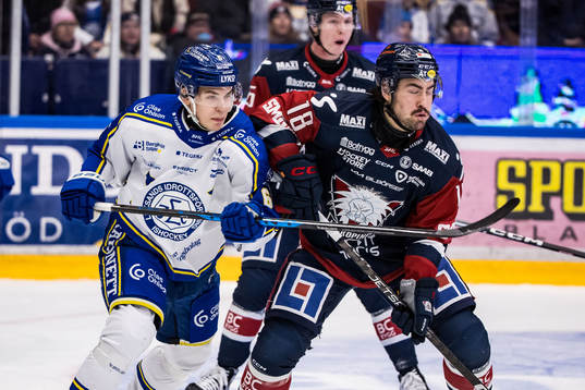Leksands Alexander Lundqvist och Linköpings Remi Elie