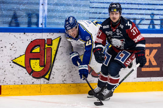 Leksands Lukas Vejdemo och Linköpings Jesper Pettersson