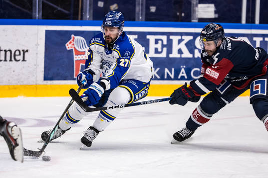 Leksands Marek Hrivik och Linköpings Oscar Fantenberg