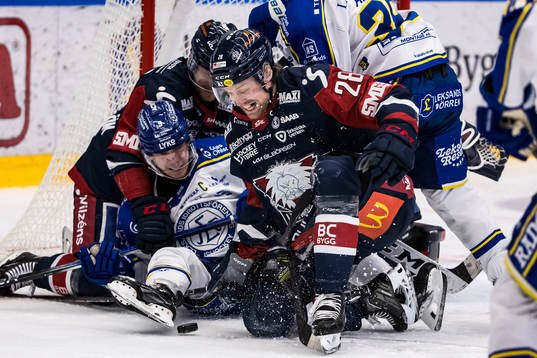 Linköpings John Nyberg och Leksands Patrik Zackrisson