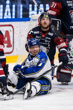 Leksands Patrik Zackrisson och Linköpings Linus Hultström