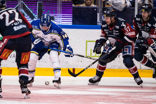Leksands Oskar Lang och Linköpings Jesper Pettersson