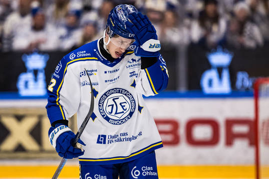 Leksands Lukas Vejdemo deppar