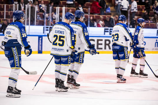 Leksands spelarna deppar