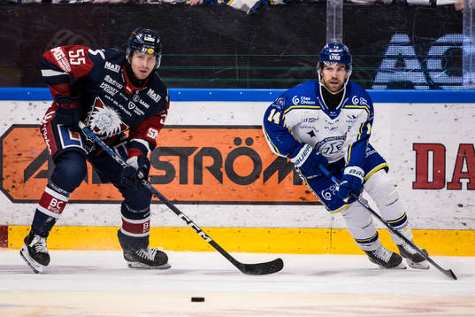 Linköpings Arvid Aronsson och Leksands Oskar Lang