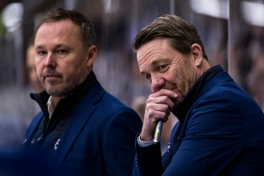 Leksands tränare Charles Berglund