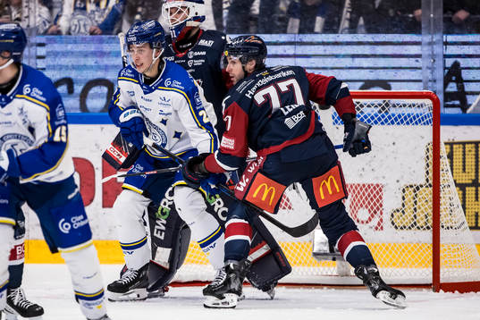 Leksands Lukas Vejdemo och Linköpings William Worge Kreü