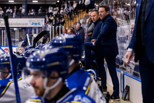 Leksands tränare Charles Berglund
