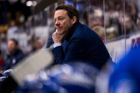 Leksands tränare Charles Berglund