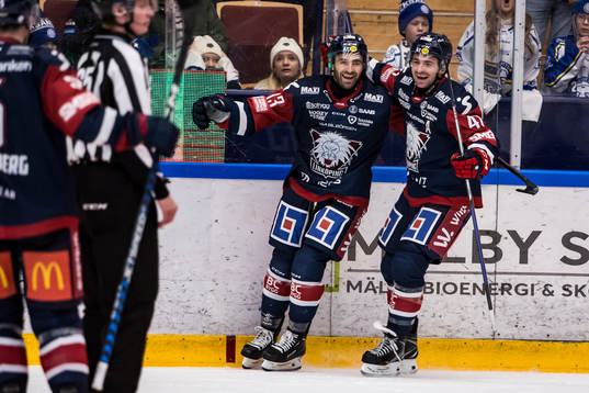 Linköpings Anthony Greco jublet