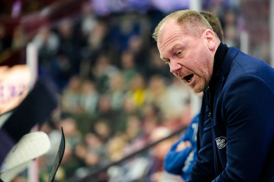 HV71s tränare Johan Lindbom