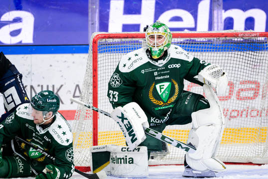 Färjestads målvakt Maxime Lagacé