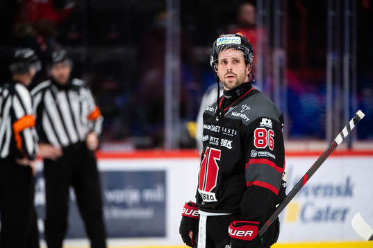 Örebros Mathias Bromé deppar