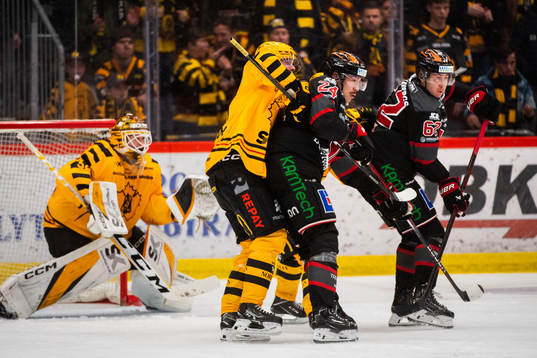 Skellefteås målvakt Linus Söderström, Linus Lindström,
