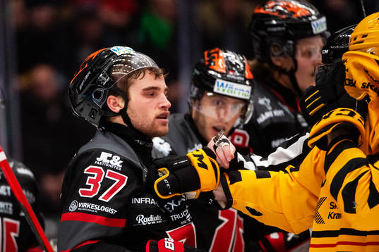 Örebros Glenn Gustafsson och Skellefteås Petter Granberg