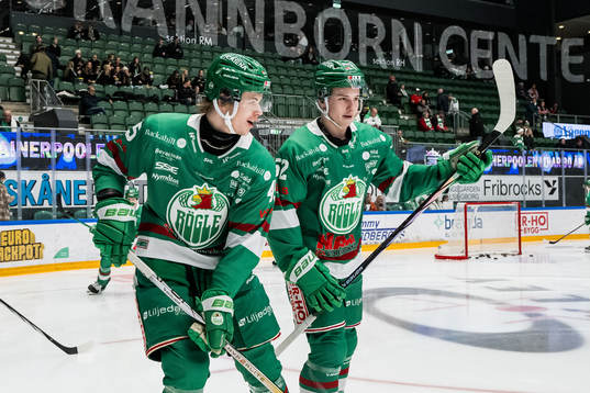 Rögles Axel Hurtig  och Felix Nilsson