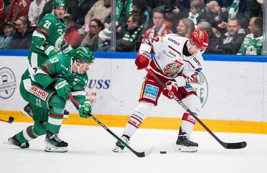 Rögles Albin Sundsvik och MoDos Adam Pettersson