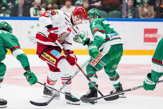MoDos Johan Södergran och Rögles Thomas Grégoire