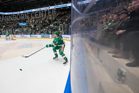 under ishockeymatchen i SHL mellan Rögle och MoDo
