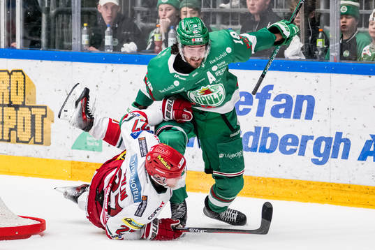 MoDos Niklas Folin och Rögles Dennis Everberg