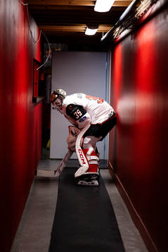 Malmö Redhawks målvakt Adam Werner
