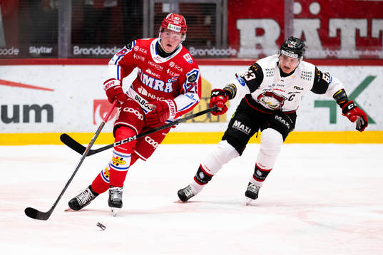 Timrås Simon Forsmark och Malmö Redhawks Fredrik