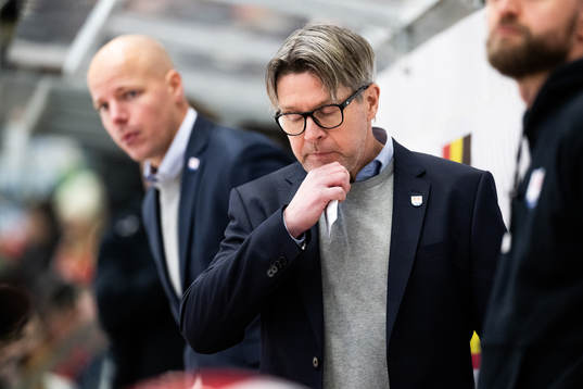 Timrås tränare Anders Karlsson deppar