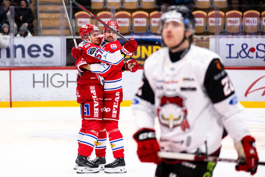 Timrås Anton Wedin jublar
