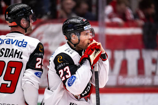 Malmö Redhawks Christoffer Forsberg deppar