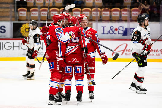 Timrås Anton Wedin jublar