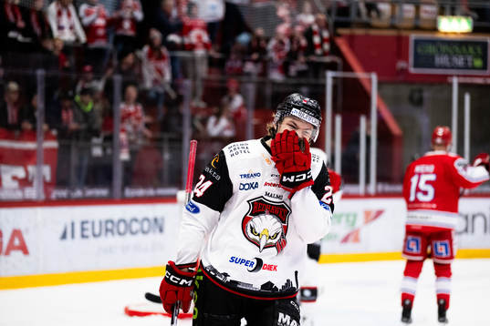 Malmö Redhawks Anton Wahlberg deppar