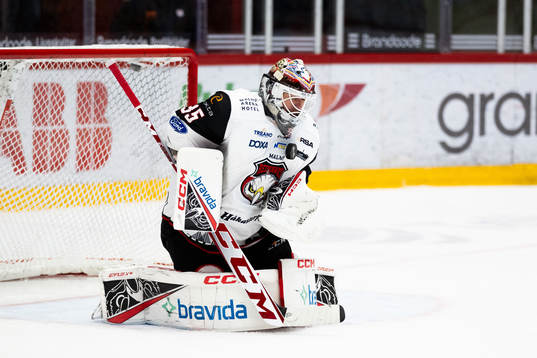 Malmö Redhawks målvakt Adam Werner