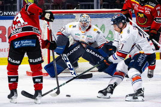 Växjös målvakt Emil Larmi