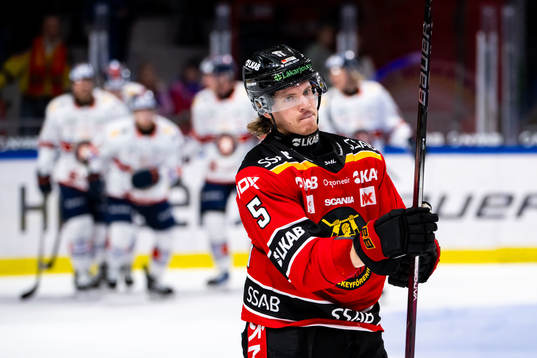 Luleås Marcus Hardegård deppar