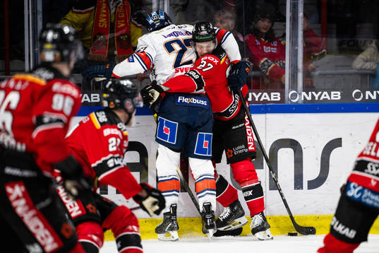 Växjös Martin Lundberg och Luleås Oskari Laaksonen