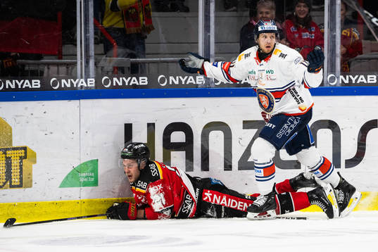 Luleås Juhani Tyrväinen och Växjös Kalle Kossila
