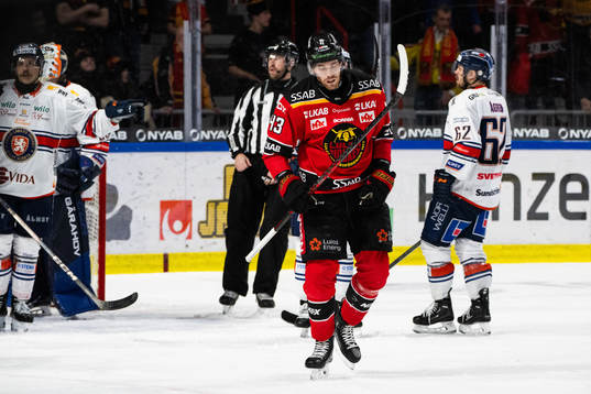 Luleås Oscar Eklind deppar