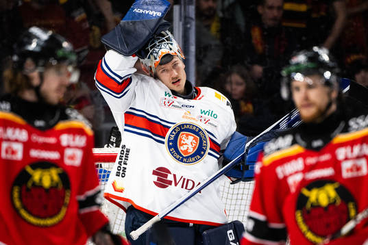 Växjös målvakt Emil Larmi