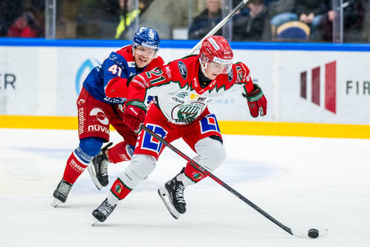 Oskarshamns Johan Johnsson och Frölundas Jere Innala