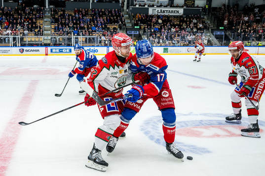Frölundas Christian Folin och Oskarshamns Jonas Engström