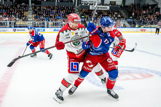 Frölundas Christian Folin och Oskarshamns Jonas Engström