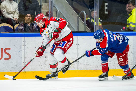 Frölundas Carl Klingberg och Oskarshamns Niclas Burström
