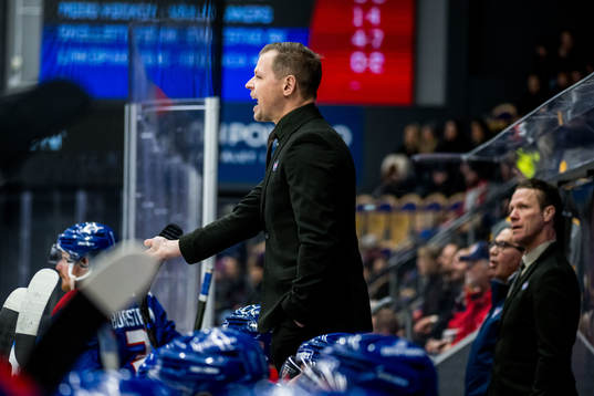 Oskarshamns tränare Martin Filander