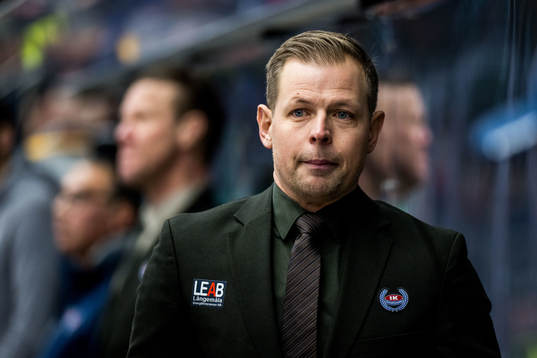 Oskarshamns tränare Martin Filander