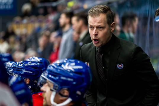 Oskarshamns tränare Martin Filander