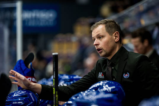 Oskarshamns tränare Martin Filander